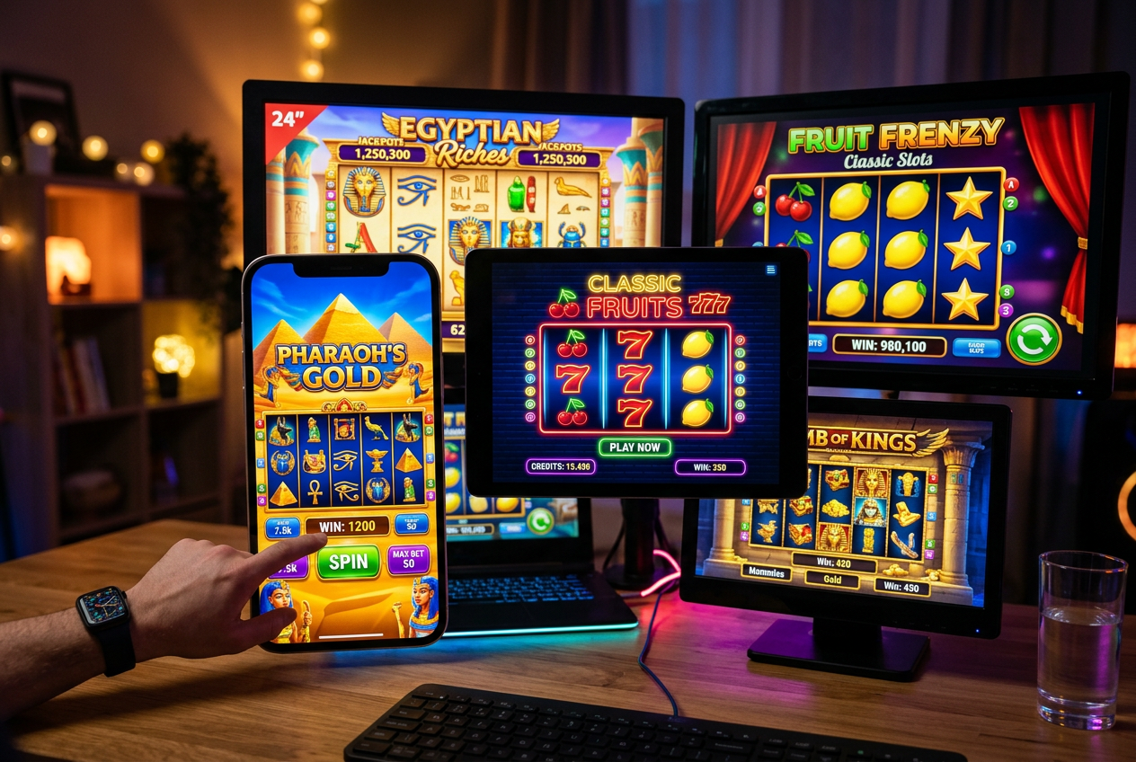 Gry hazardowe typu penny slots z niskimi stawkami